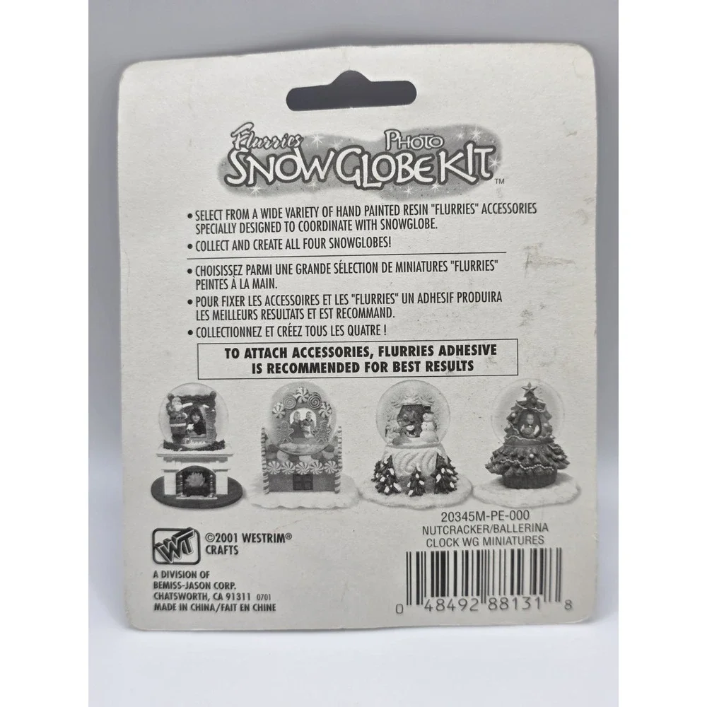 Craft Snw Globe Kit NUTCRACKER